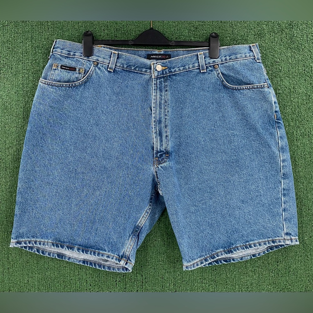 Vintage 90’s Perry Ellis Denim Jean Shorts Jorts Mens Size 43